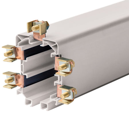 Троллейный шинопровод Giovenzana TR85H5P 40-140A (с шинами)